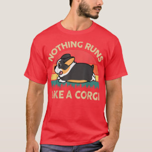 Tricolor Corgi Ingenting Springa som Corgi-gåvor t Shirt