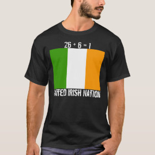 Tricolor enig irländsk nation tee