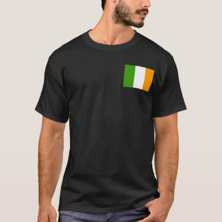 Tricolor enig irländsk nation w/pocket t-shirt