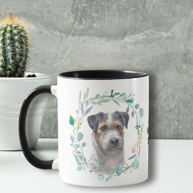 Tricolor Jack Russell Terrier WAN Coffee Mugg (Skapare uppladdad)