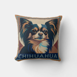Tricolor Long HLED Chihuahua Kudde