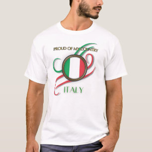 Tricolor-Pride: Italiens anda T Shirt
