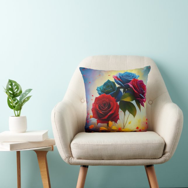 Tricolor Ro, Cushion Kudde (Stol)