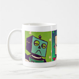 Tricolor robotmugg mugg