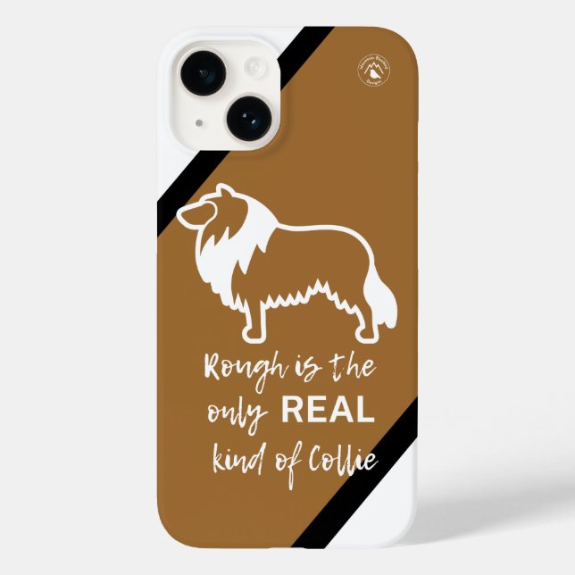 Tricolor Rough Collie Apple iPhone 14 (Baksida)