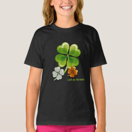 Tricolor Shamrocks St. Patrick's Day T-shirt