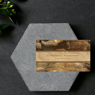 Tricolor Stone, Affärskort Visitkort