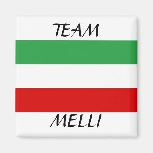 Tricolor ’TEAM MELLI’ Magnet