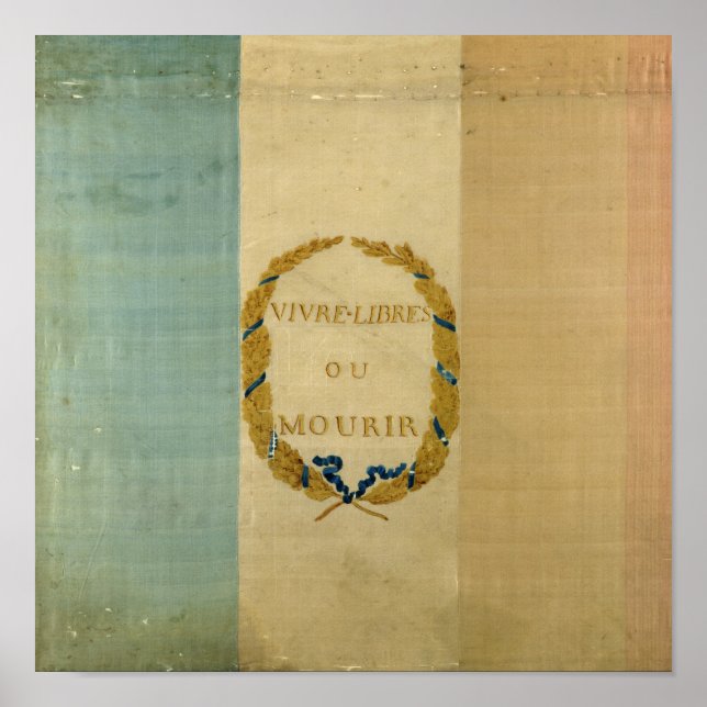 Tricolore med mottot "Lev Free or Die" Poster (Framsidan)