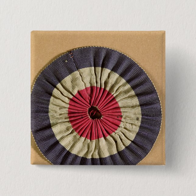 Tricolore rosette knapp (Framsida)