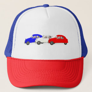Tricolour Citroen 2 CV Keps