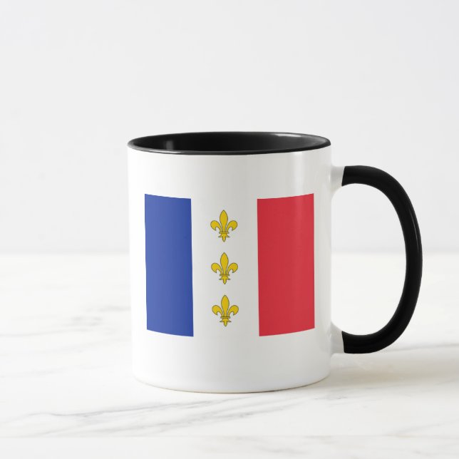 Tricolour frankrikemugg - & Fleurs-de-Lys Mugg (Höger)
