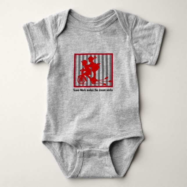 Tricycle Baby T Shirt (Framsida)
