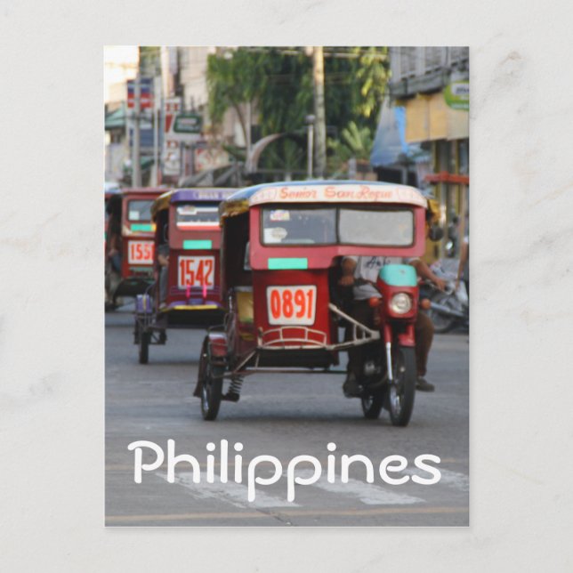 Tricyklar Vykort (Framsida)