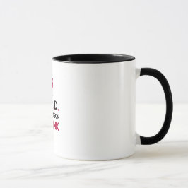 TRID resonera som jag dricker för intecknar & Mugg