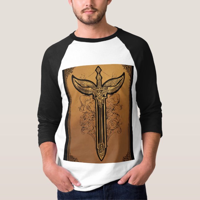 Trident a design t shirt (Framsida)