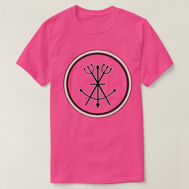 Tridenthögtalare och Harpoons T Shirt (Design framsida)
