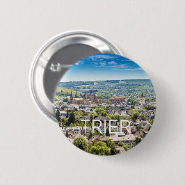 Trier Cityscape Panorama Moselle Tyskland Souvenir Knapp