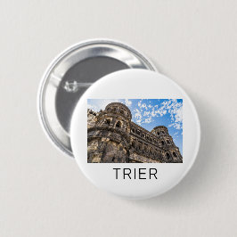 Trier Porta Nigra Rheeland Palatinate Tyskland Knapp