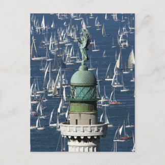 trieste faro della vittoria vykort
