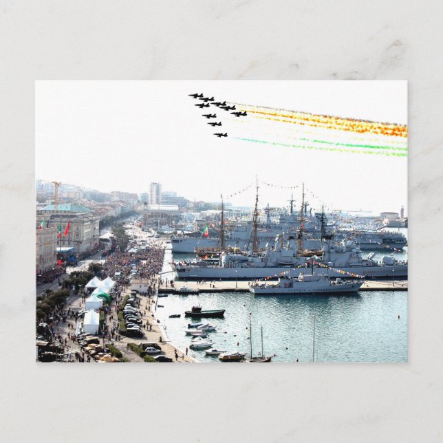 trieste ferecce tricolori vykort (Framsida)