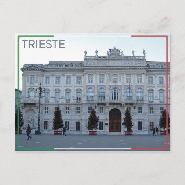 Trieste - Italien Vykort (Framsida)