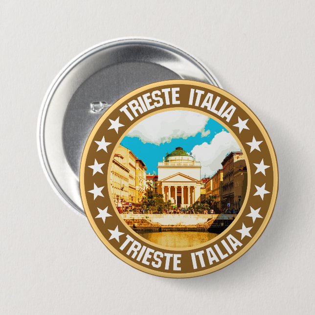 Trieste Knapp (Framsida & baksida)