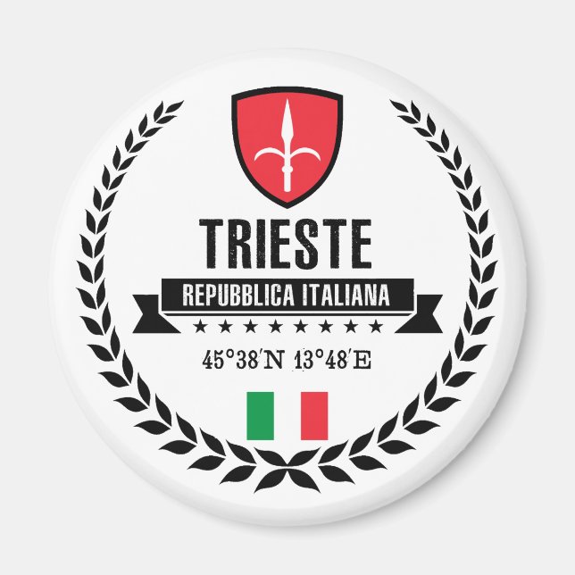 Trieste Magnet (Framsidan)
