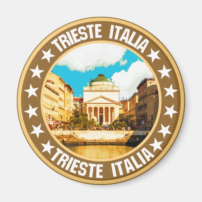 Trieste Magnet (Framsidan)