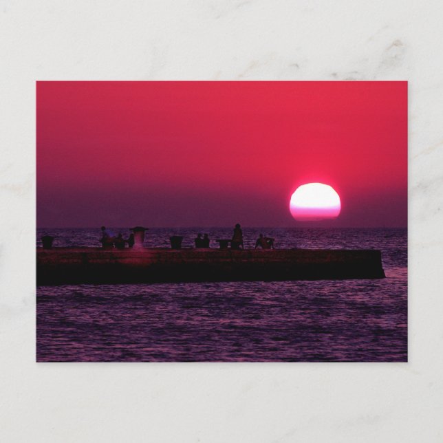 trieste molo audace vykort (Framsida)