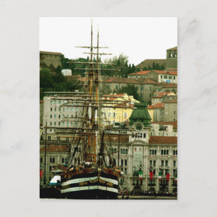 Trieste piazza-enheten vykort