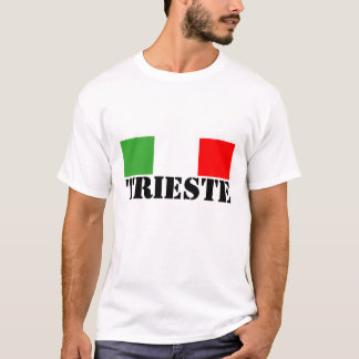 trieste t-skjorta det flaggapetto t-shirt