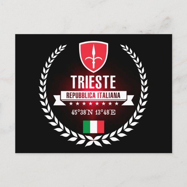 Trieste Vykort (Framsida)