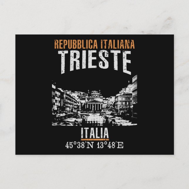 Trieste Vykort (Framsida)