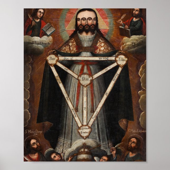 Trifacial Trinity, Triple Face Poster (Framsidan)