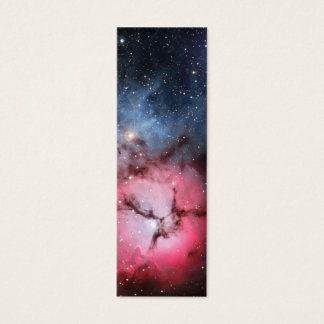Trifid Nebula Space Astronomy Litet Visitkort