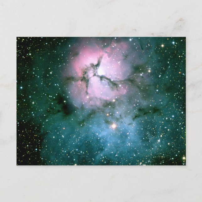 Trifid Nebula vykort (Framsida)