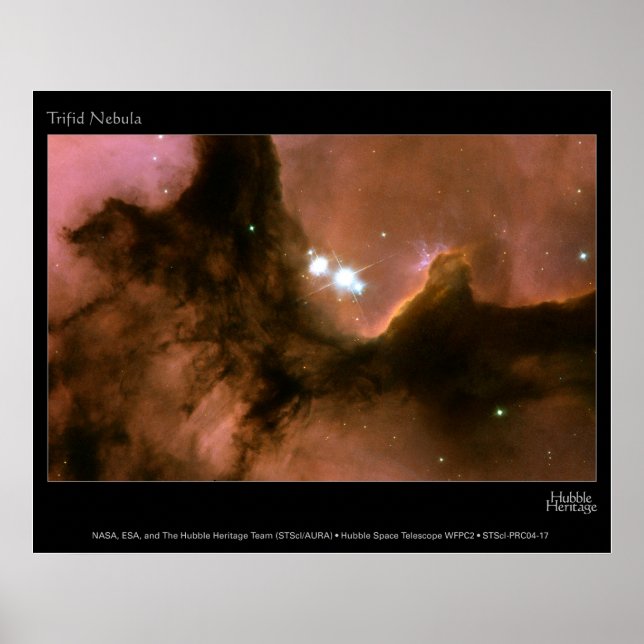 TrifidNebula-2004-17a Poster (Framsidan)
