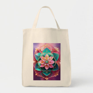 Trifle fleur ro loppur symbol andlig Tote Bag Tygkasse
