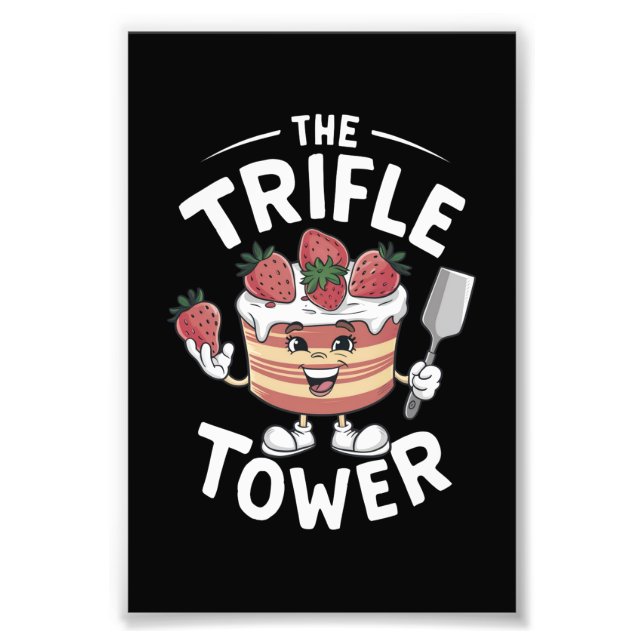 Trifle Tower jul Fototryck (Framsidan)