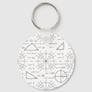 Trig & Triangles Nyckelring