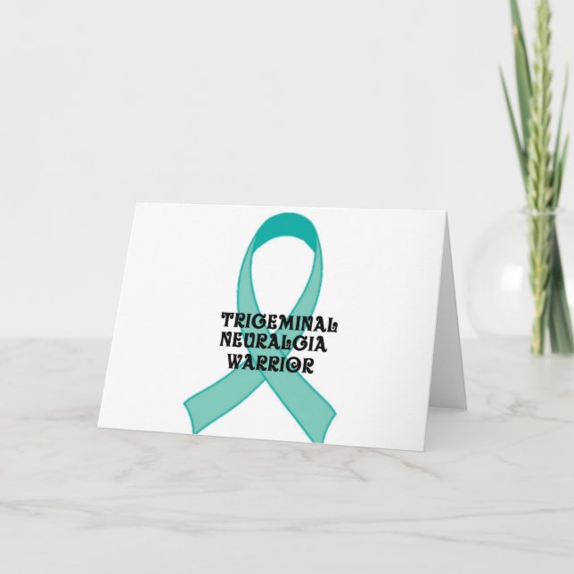 Trigeminal Neuralgia Awareness Kort (Framsida)