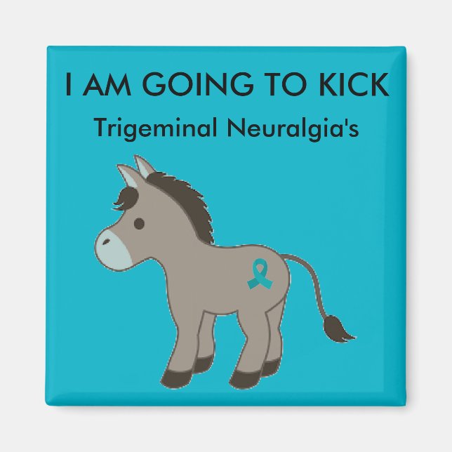 Trigeminal Neuralgia Awareness Magnet (Framsidan)