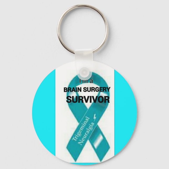Trigeminal Neuralgia Awareness Nyckelring (Framsida)