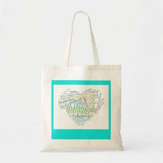Trigeminal Neuralgia Awareness Tote Tygkasse