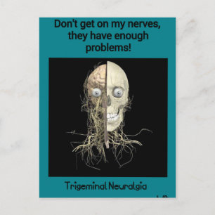 Trigeminal Neuralgia Awareness Vykort