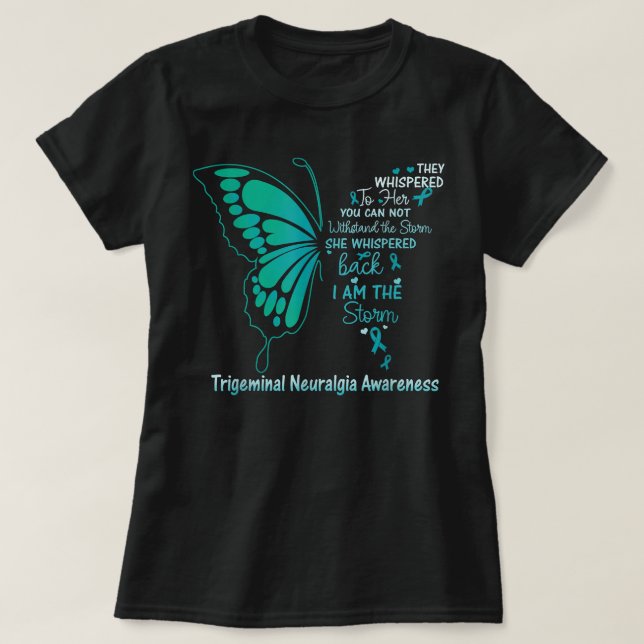 Trigeminal Neuralgia I är stormen T Shirt (Design framsida)