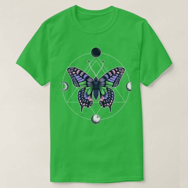 Trigender Butterfly T Shirt (Design framsida)