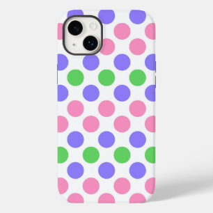 Trigender-Pridet Flagga Färg Polkadots