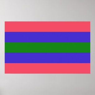 Trigender stolthet poster